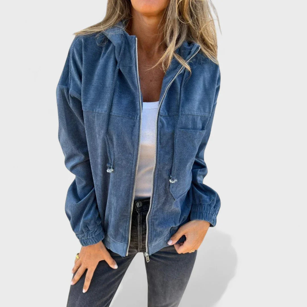 Pavla | Luxus bársony kabát hideg estékre