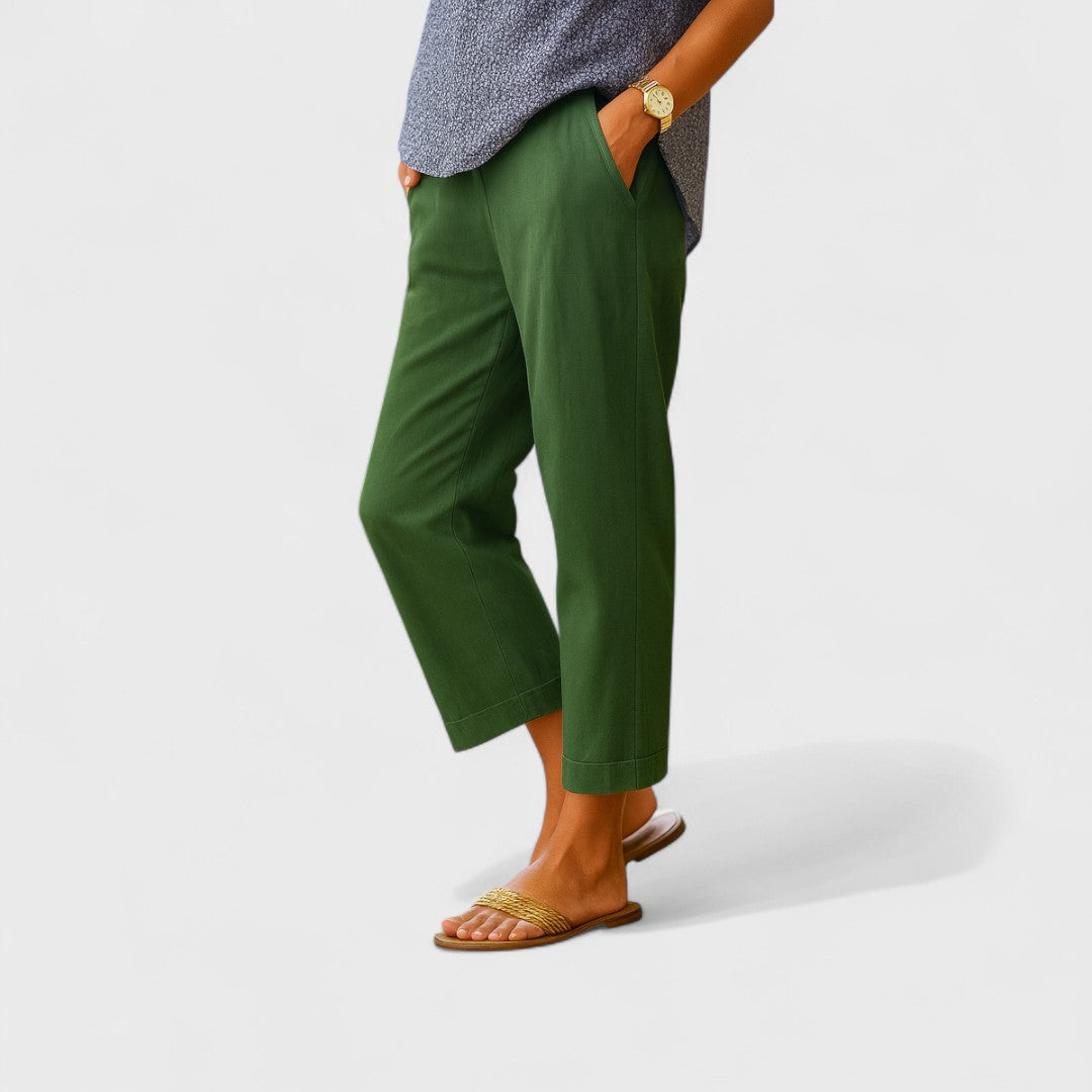 Otúlie | Könnyű len nadrág nyárra