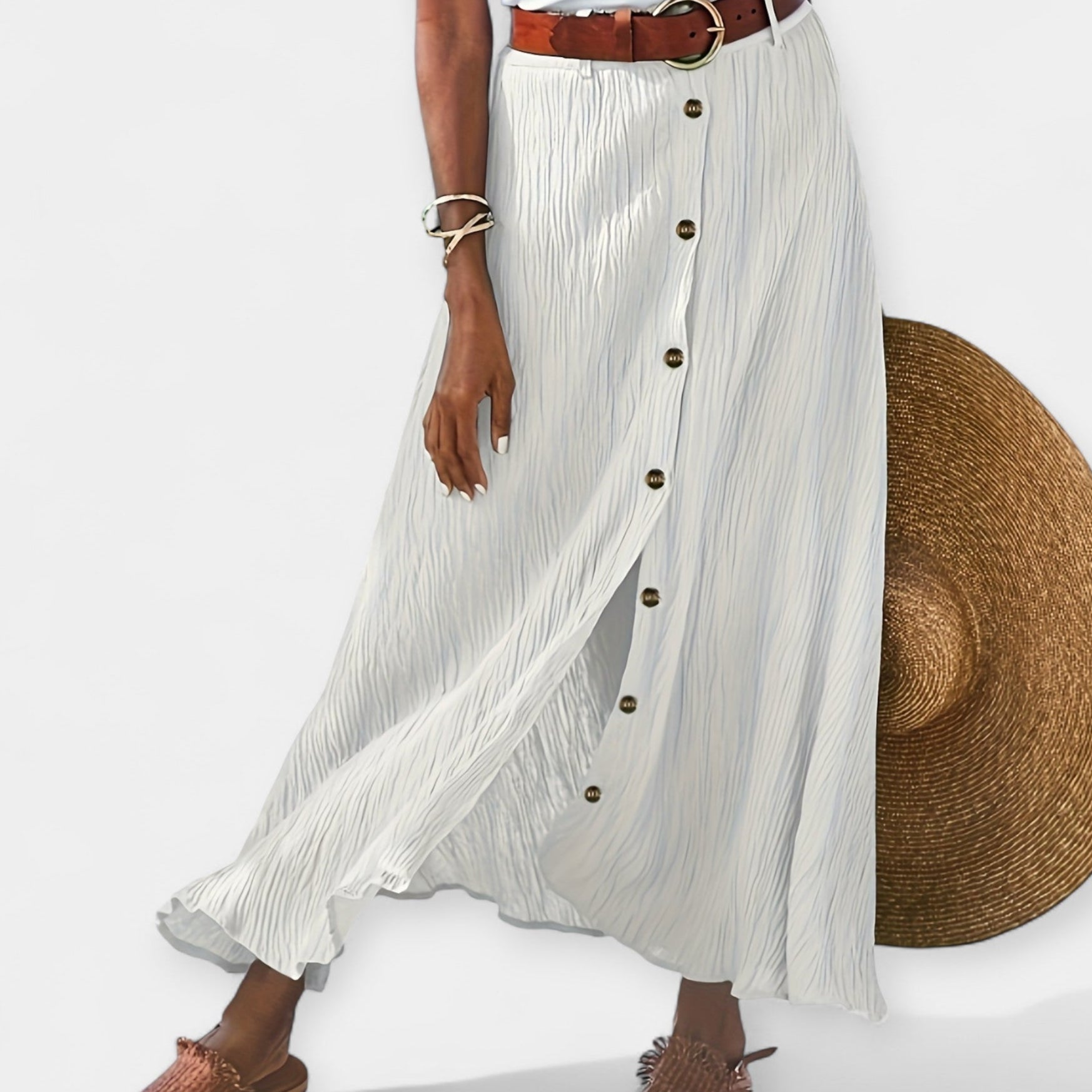 Léna | Elegáns félátlátszó szoknya