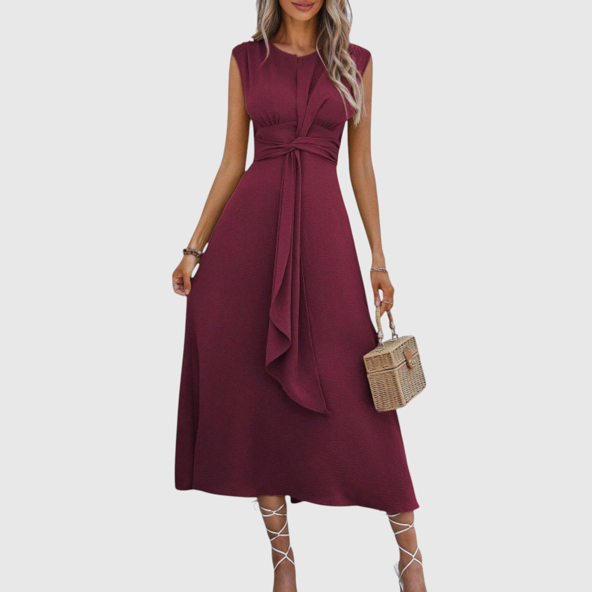 Emma | Elegáns ujjatlan maxi ruha