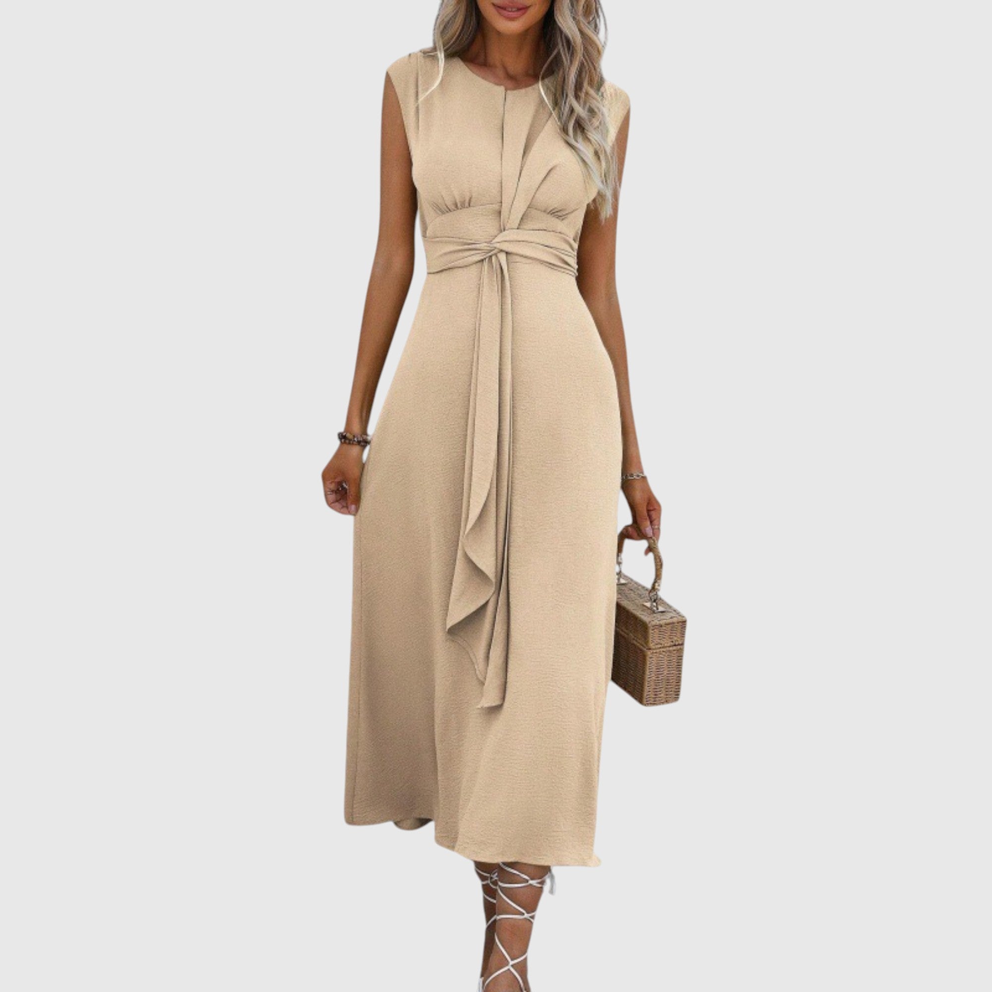 Emma | Elegáns ujjatlan maxi ruha