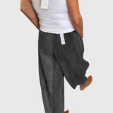 Ilona | Laza egyszínű hosszú nadrág