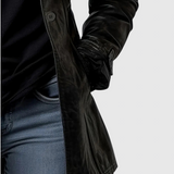 Adelina | Olasz bőrből készült kabát