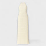 Adilin | Nyakpántos elegáns hosszú ruha