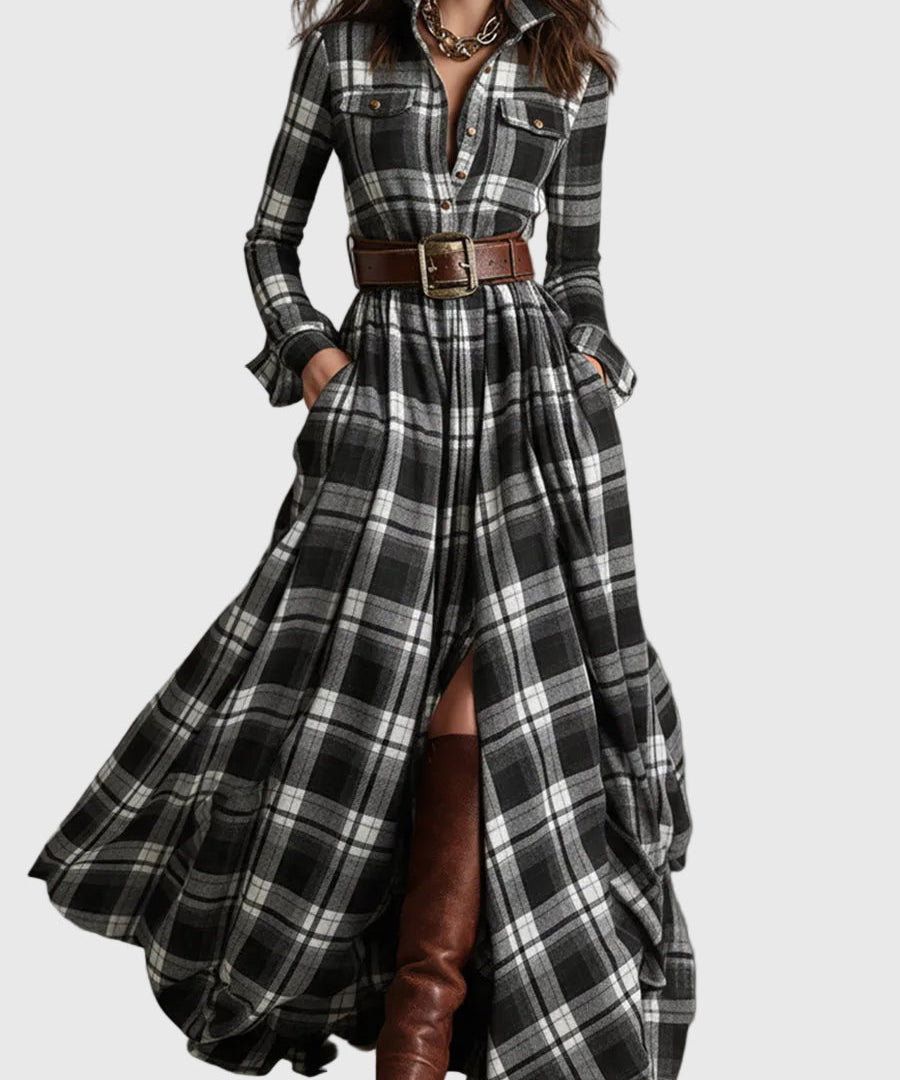 Mireline | Elegáns Mireline ingruha derékövvel