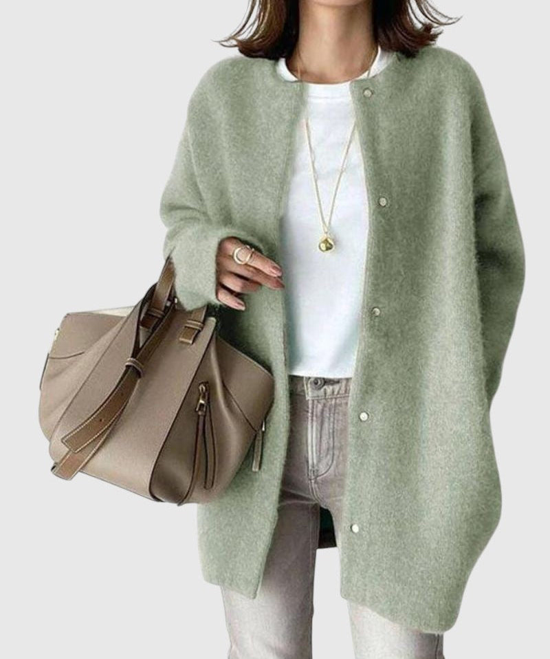 Juli | Puha hosszított kardigán gombokkal