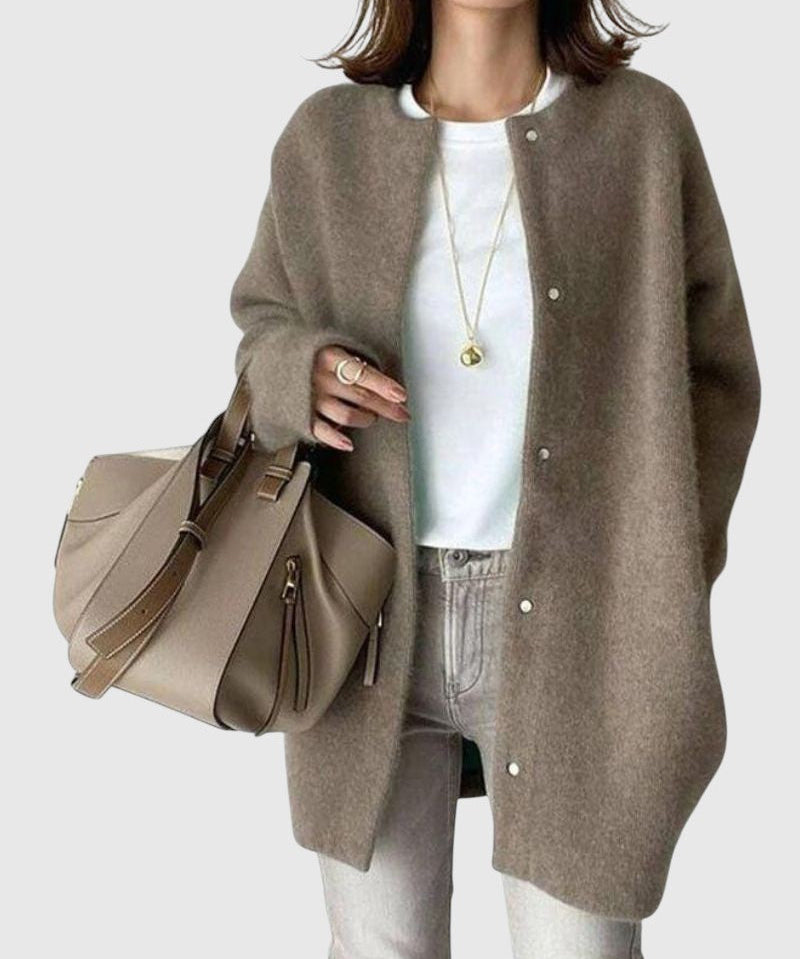 Juli | Puha hosszított kardigán gombokkal