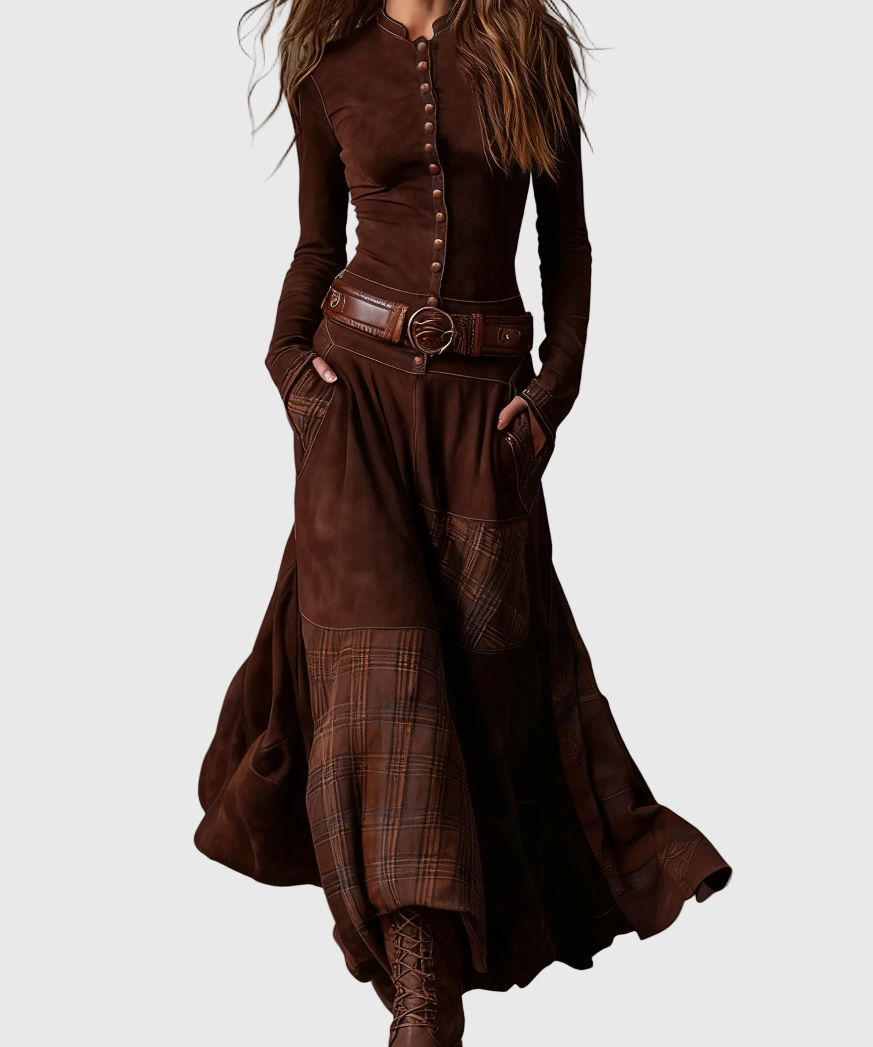 Isabelle | Vintage bohémi elegáns ruha