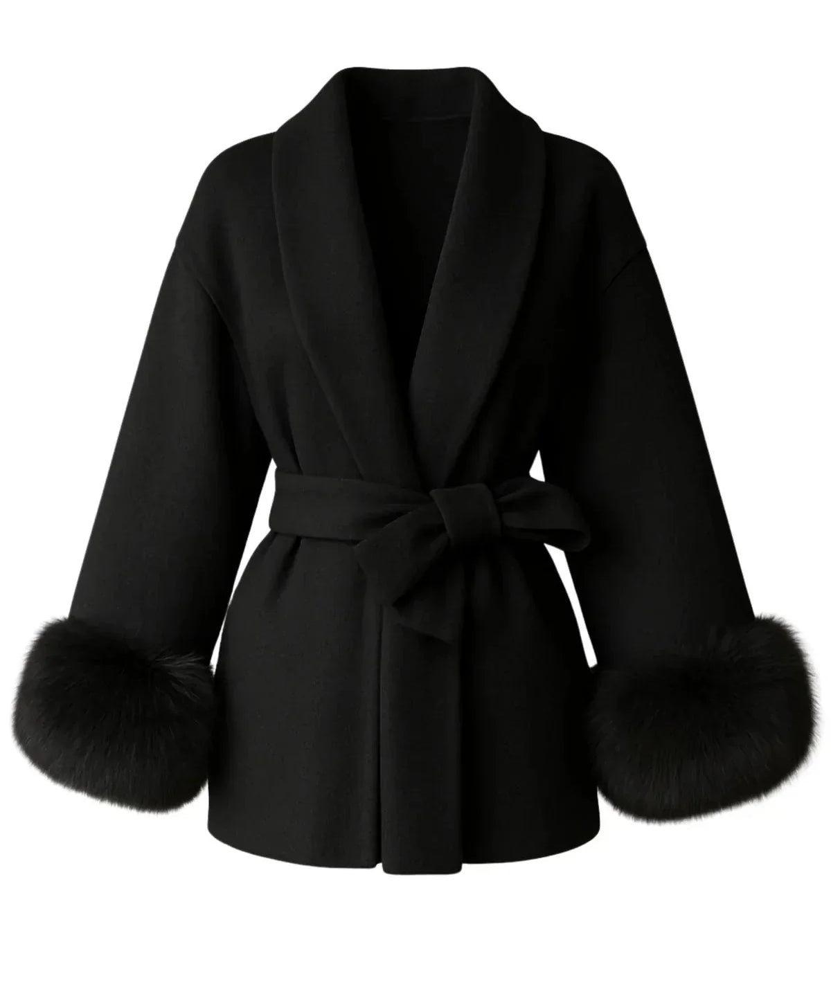 Arctic Grace | Elegáns gyapjúkabát