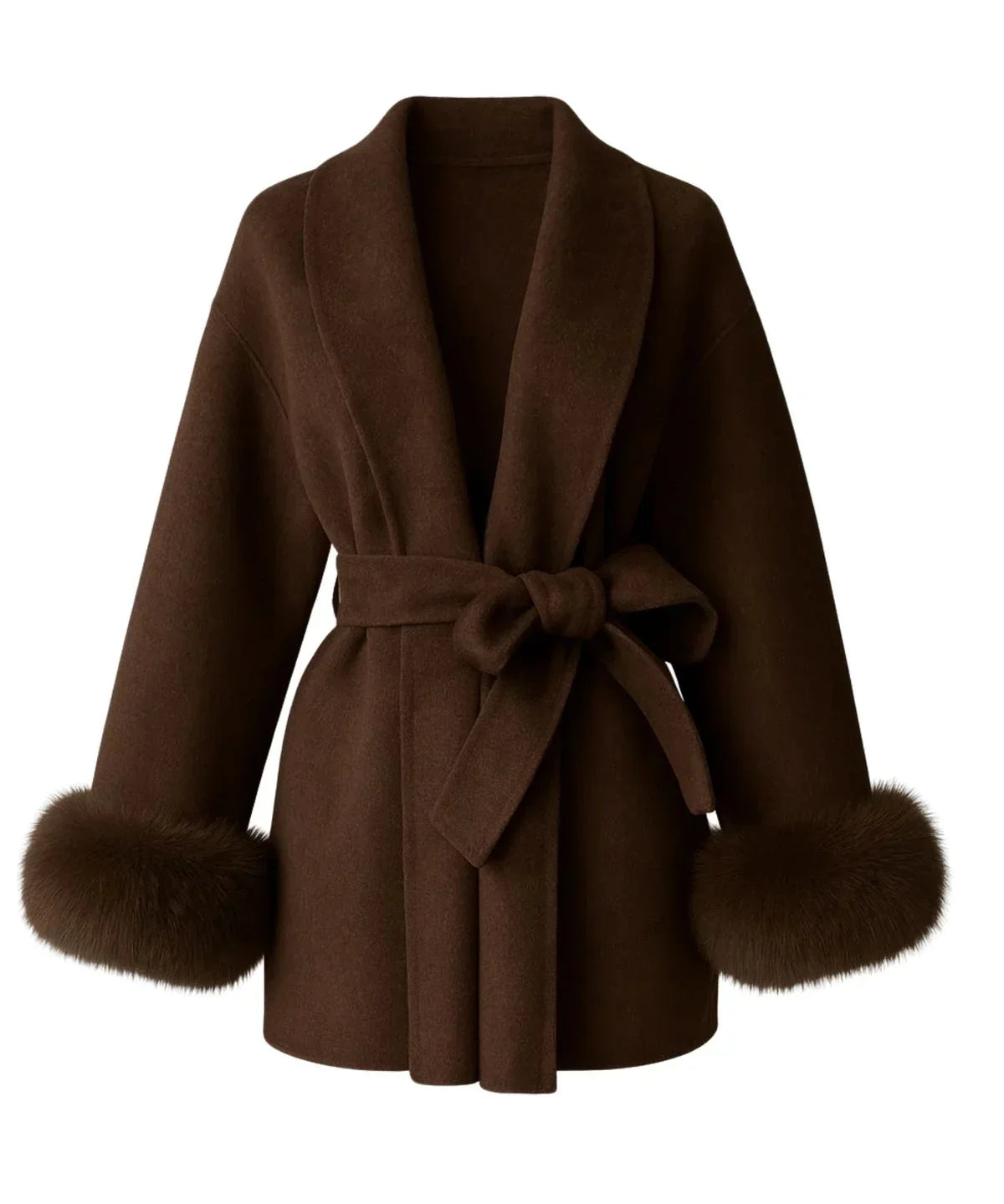 Arctic Grace | Elegáns gyapjúkabát