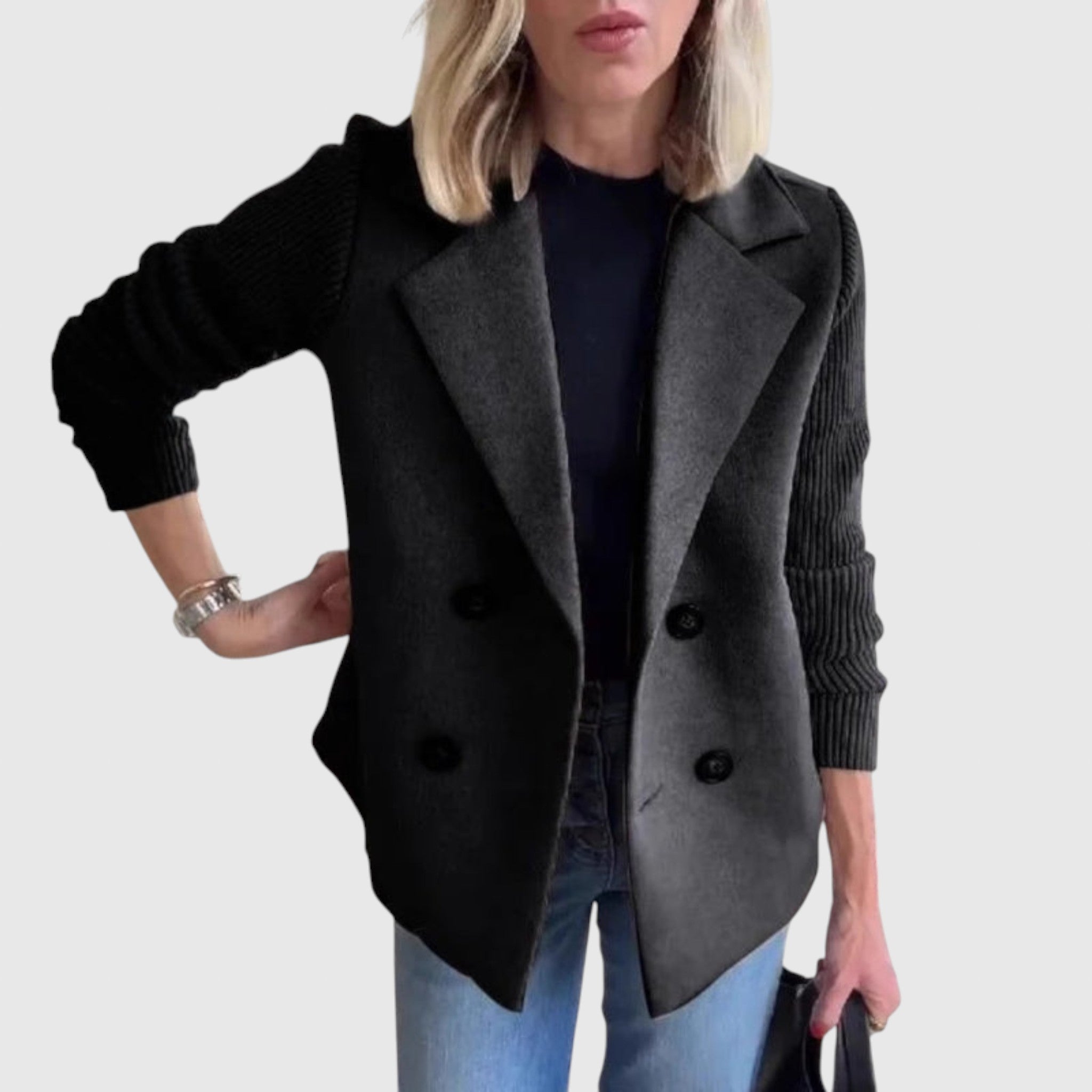 Velin | Kötött blézer stílusos és kényelmes