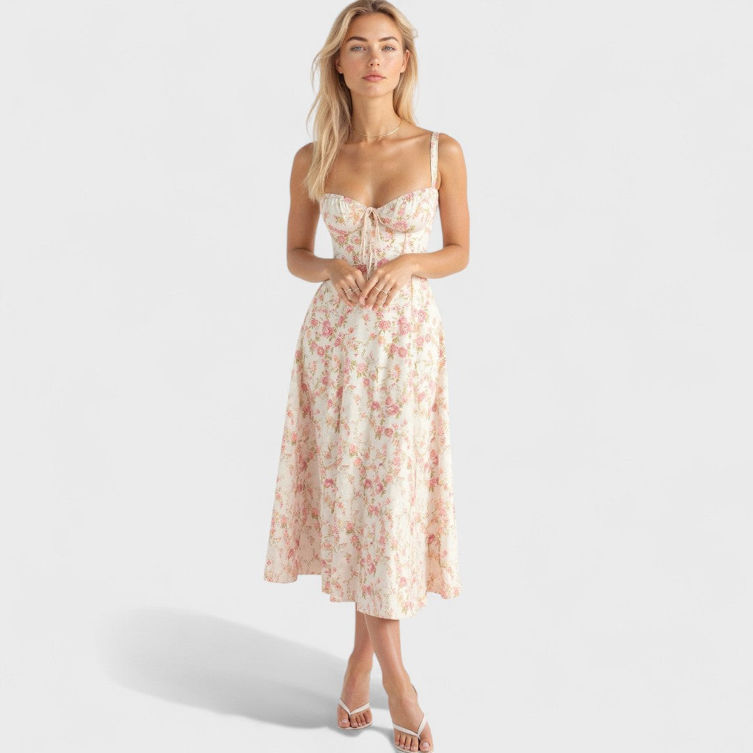 Kiana | Kényelmes elegáns midi ruha