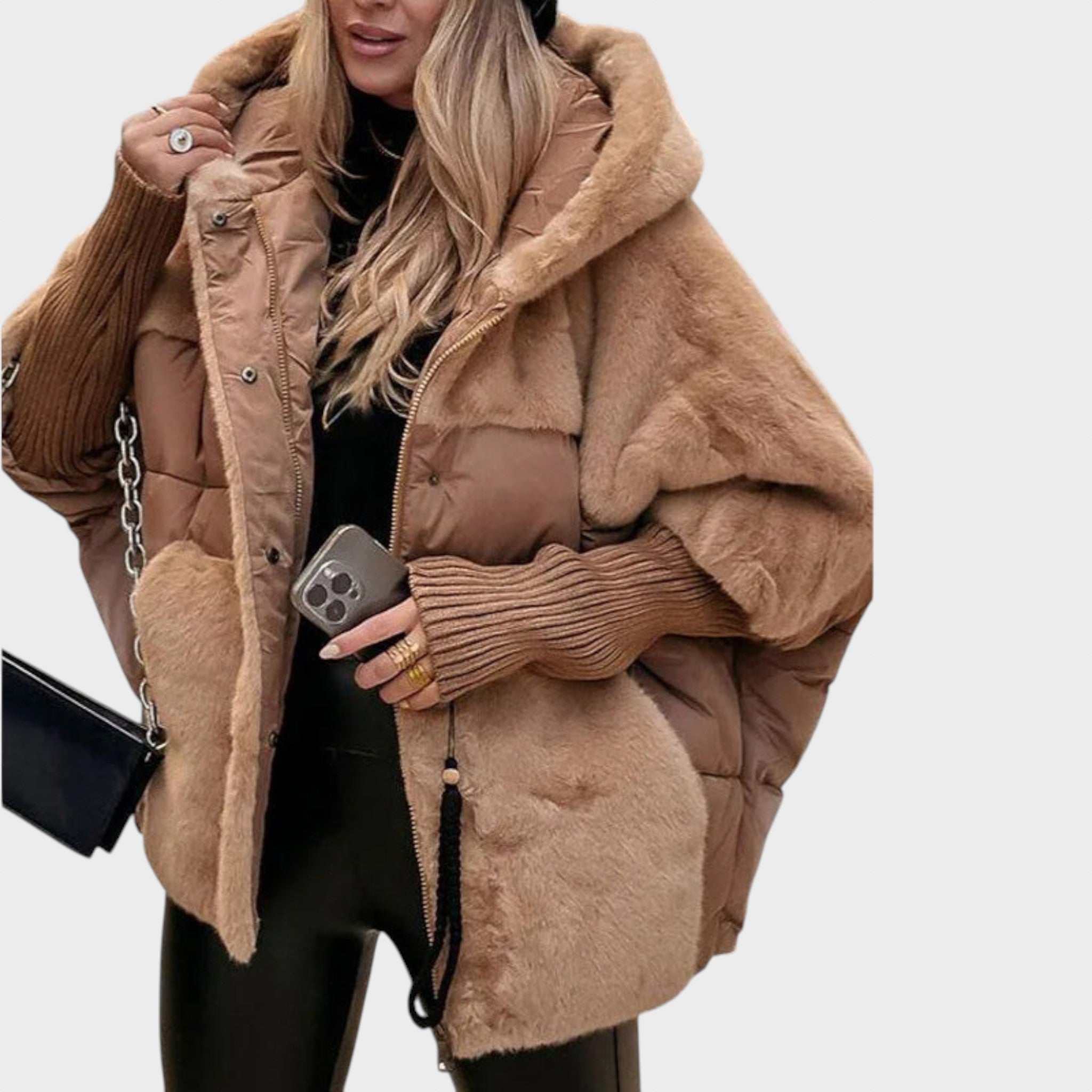 Eurelia | Ultra-puha műszőrme kapucni